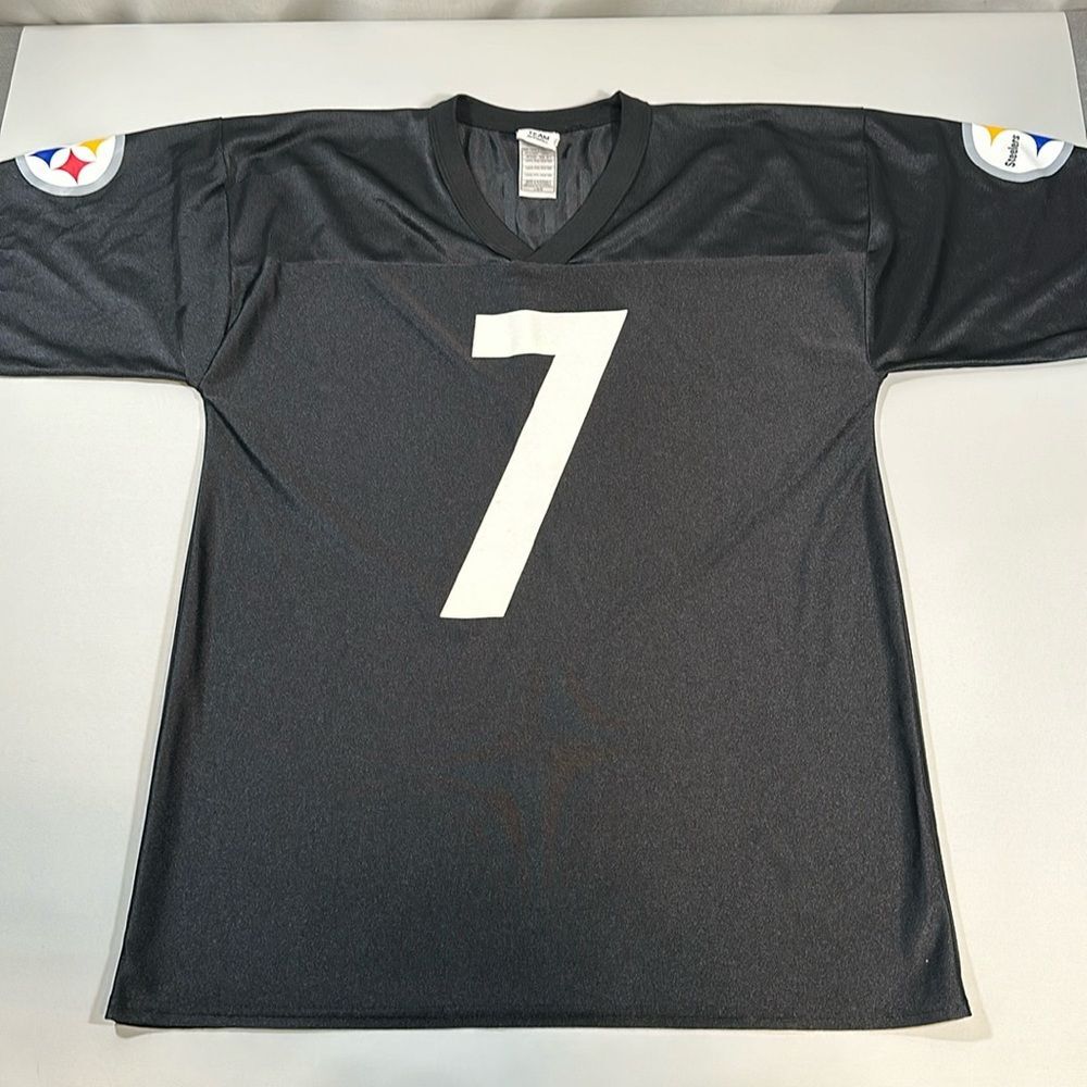 NFL Jersey Adult Large Pittsburgh Steelers Ben Roethlisberger 7 Team Apparel